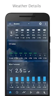 Screenshot 3 for Digital clock & world weather Premium 5.60.1.4