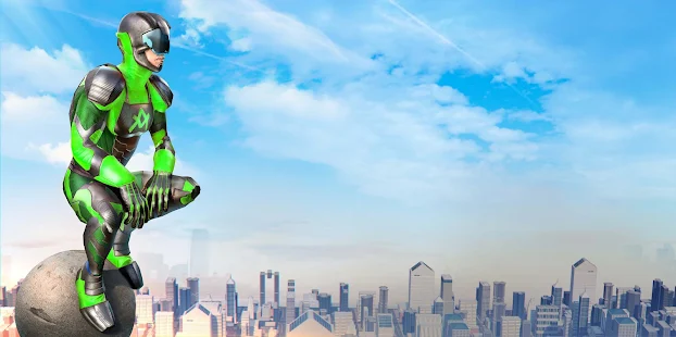 Screenshot 5 for Rope Frog Ninja Hero Strange Gangster Vegas 1.6.8 Mod APK money