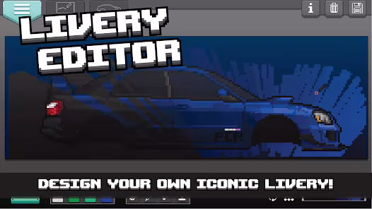 Screenshot 4 for Pixel Car Racer 1.2.5 MOD APK Unlimited Money