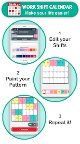 Screenshot 2 for Work Shift Calendar 2.0.6.8 MOD APK Premium Unlocked