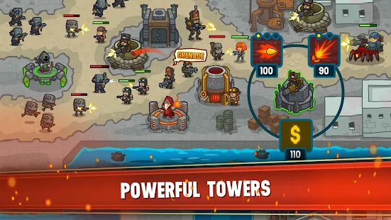 Screenshot 6 for Steampunk Defense 20.27.367 Mod (a lot of money)