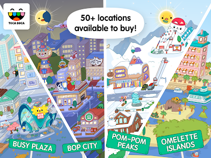 Screenshot 4 for Toca Life World 1.16 MOD + DATA (Unlocked)