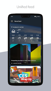 Screenshot 1 for NewsFeed Launcher 6.3.467 Paid