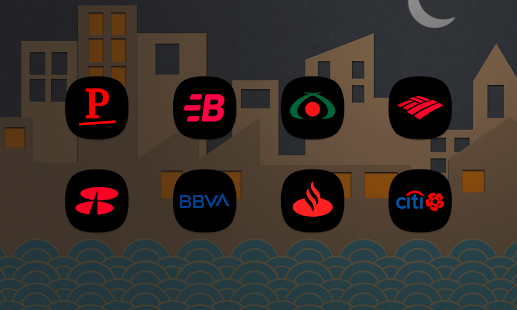 Screenshot 3 for OneUI 3 Black Icon Pack 2.7 Patched
