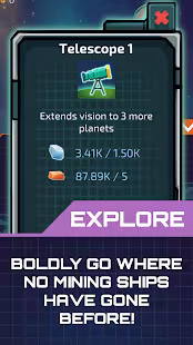 Screenshot 3 for Idle Planet Miner 1.3.13 MOD (Unlimited Money)