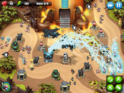 Screenshot 6 for Alien Creeps TD Epic tower defense 2.31.0 MOD (Unlimited Money)