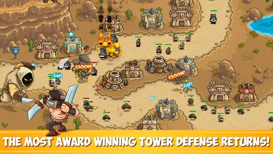 Screenshot 1 for Kingdom Rush Frontiers Tower Defense Game 5.3.02 MOD Unlimited Money/Unlocked
