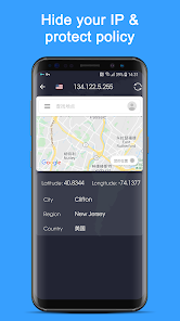 Screenshot 2 for VPN Proxy Speed 3.2.2 MOD APK Premium Unlocked