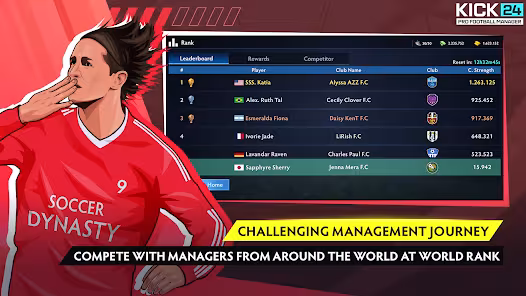 Screenshot 6 for KICK 25 Pro Football Manager Mod APK 1.1.9 Free Shopping