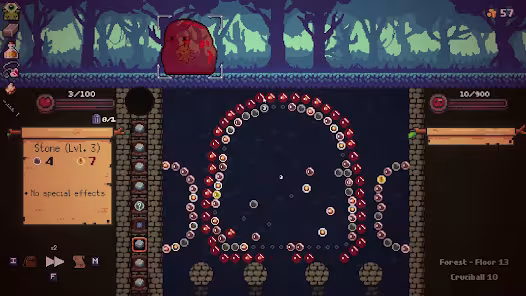Screenshot 3 for Peglin A Pachinko Roguelike Mod APK 1.1.16 Free purchase