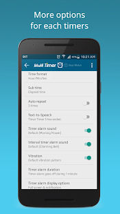 Screenshot 3 for Multi Timer StopWatch Premium 2.8.3