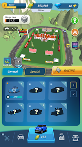 Screenshot 6 for Merge Racing 2022 2.1.38 MOD APK Unlimited Cash, XP, No ADS