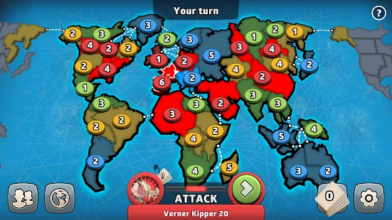 Screenshot 2 for RISK Global Domination 3.12.1 MOD APK Unlimited Tokens