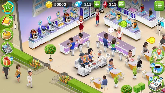 My Cafe Restaurant Game 2020.2 Mod (Free Shopping) My Cafe Restaurant game 2020.2 MOD (free shopping)