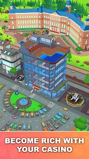 Screenshot 1 for Idle Casino Manager 1.3.1 MOD (Free Upgrade + Purchase)