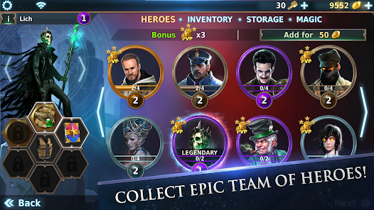 Screenshot 6 for Gunspell 2 Puzzle RPG MOD APK 1.4.7561 Unlimited Open Creates, No ADS