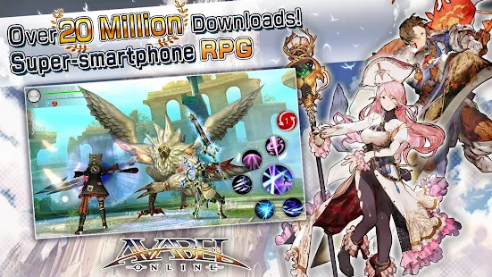 Screenshot 1 for AVABEL ONLINE Action MMORPG 7.7.2 APK + MOD (Infinite HP + 400x Damage)