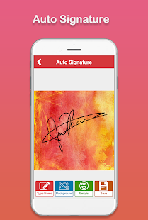 Screenshot 2 for Signature Creator Signature Maker 4.3 Ads-Free