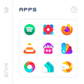 Screenshot 3 for ENIX Icon Pack 4.9.1 APK Patched