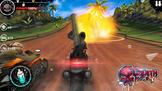Screenshot 3 for Death Moto 4 1.1.8 MOD APK Unlimited Money