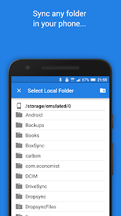 Screenshot 2 for Autosync for Dropbox Dropsync 4.4.16 Ultimate