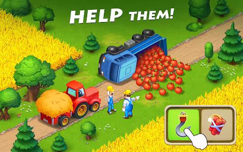 Screenshot 1 for Township 7.0.1 MOD (Unlimited Money)