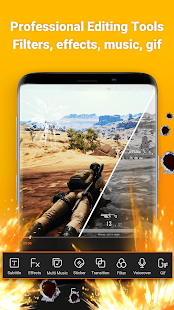 Screenshot 2 for Screen Recorder V Recorder Audio, Video Editor 2.7.2 Unlocked