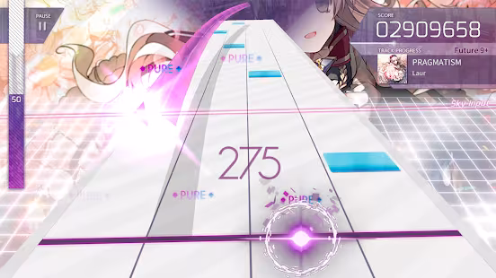 Screenshot 1 for Arcaea New Dimension Rhythm Game 2.5.0 MOD (Unlock all song packages)