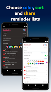 Screenshot 3 for Reminders 2.9.3 APK Pro by Chegal
