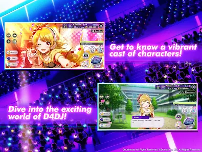 Screenshot 6 for D4DJ Groovy Mix 5.6.01 MOD APK God Mode, Auto Perfect