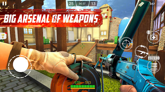 Screenshot 5 for Special Ops Gun Shooting Online FPS War Game 1.83 MOD APK
