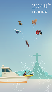 Screenshot 3 for 2048 Fishing 1.1.9 MOD  (Unlimited Gold Coins)