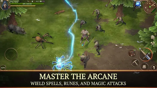 Screenshot 5 for Stormfall Saga of Survival 1.15.0 MOD APK Dumb Enemies