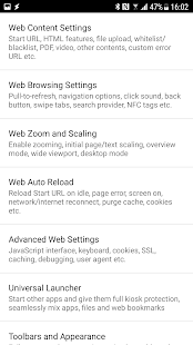 Screenshot 2 for Fully Kiosk Browser & App Lockdown 1.42.5 Unlocked