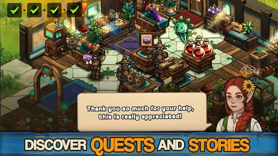 Screenshot 4 for Tiny Shop Craft & Design 0.1.78 MOD APK Free Shopping