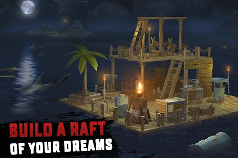 Screenshot 2 for RAFT Original Survival Game 1.38 MOD APK