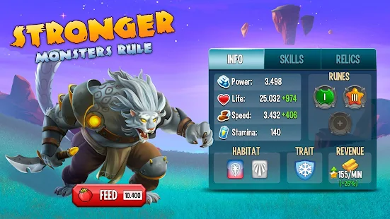Screenshot 1 for Monster Legends RPG 6.5 APK + MOD