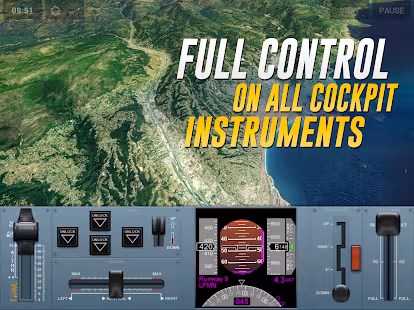 Screenshot 5 for Extreme Landings Pro 3.6.9 MOD + DATA  (Unlocked)