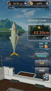 Screenshot 3 for Fishing Hook 2.1.6 MOD APK Unlimited Money