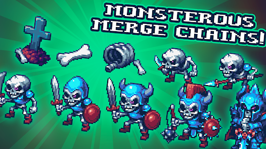 Screenshot 6 for NecroMerger 1.06 MOD APK Unlimited Currency Spawn Time