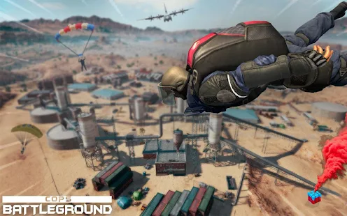 Screenshot 4 for Battleground Survival Free FPS Shooting Game 2019 3 MOD (God Mode + One Hit Kill)