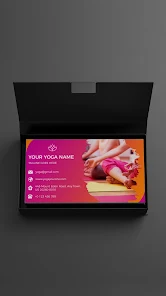 Screenshot 2 for Visiting Card Maker 33.0 MOD APK Premium Unlocked