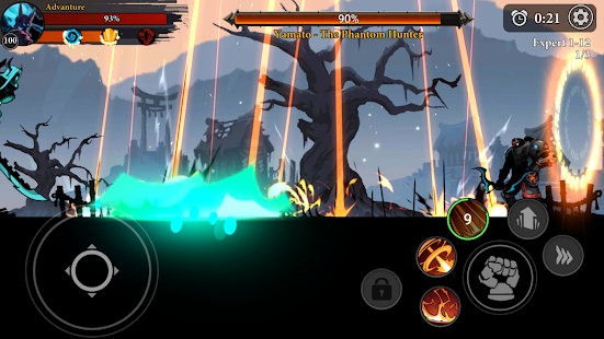 Screenshot 5 for Stickman Master League Of Shadow Ninja Legends 1.2.6 MOD (Gold coins + diamonds)