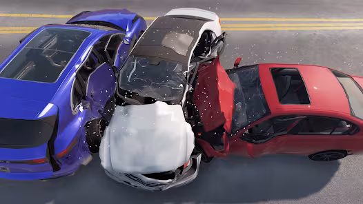 Screenshot 3 for Car Crash Royale 3.0.49 MOD APK Unlocked All Cars