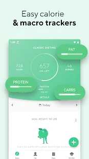 Screenshot 2 for Lifesum Diet Plan Macro Calculator & Food Diary Premium 9.1.0