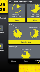 Screenshot 3 for Titan Booster Instantly Speed Up Your Phone Pro 4.8