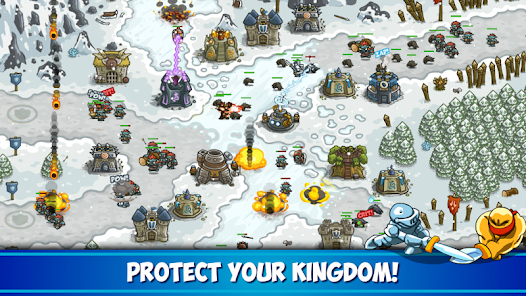Screenshot 4 for Kingdom Rush Tower Defense TD 6.1.26 MOD APK Unlimited Gems