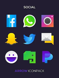 Screenshot 1 for ARROW Icon Pack 1.5 Patched