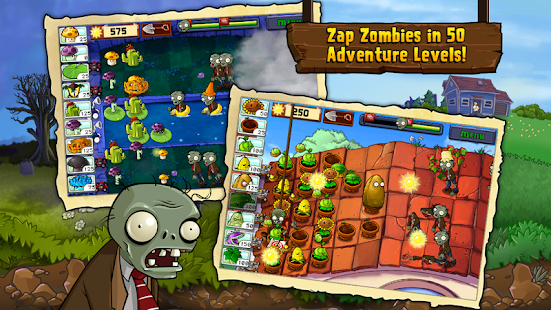 Screenshot 1 for Plants vs. Zombies FREE 2.9.09 Mod money