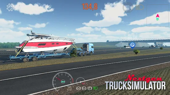 Screenshot 7 for Nextgen: Truck Simulator 0.29 Mod free shopping